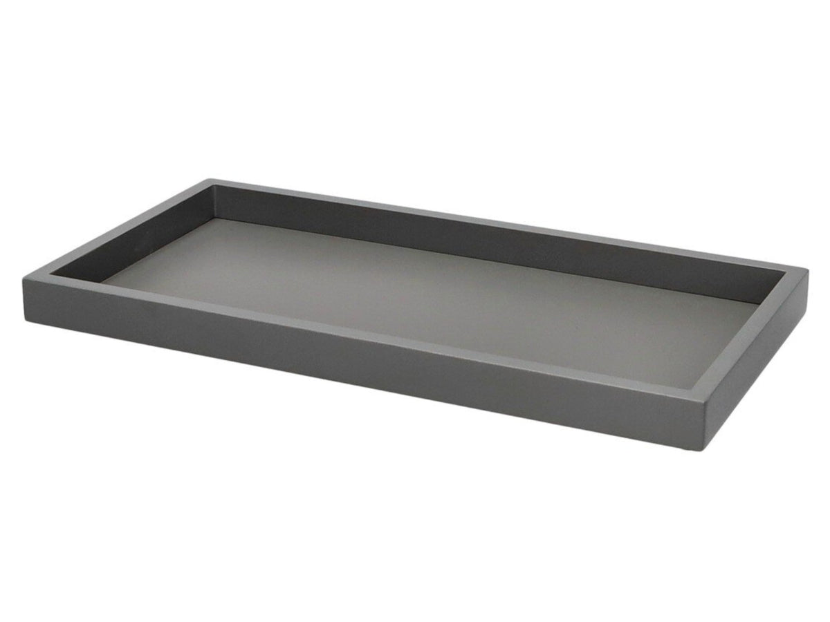 Giftcompany Neo Tablett rechteckig grau 30cm Freisteller 2