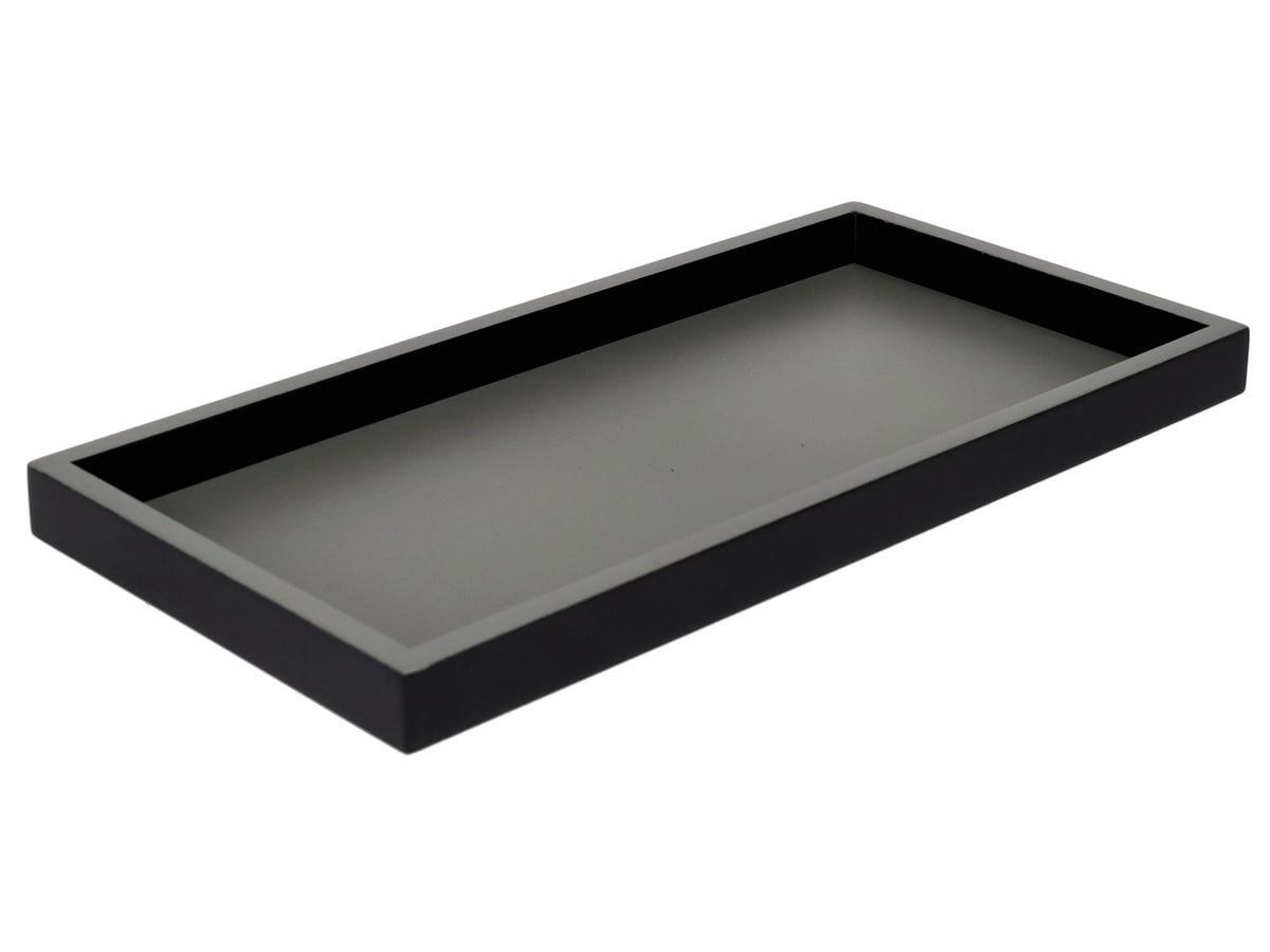 Giftcompany Neo Tablett rechteckig schwarz 30cm Freisteller 1