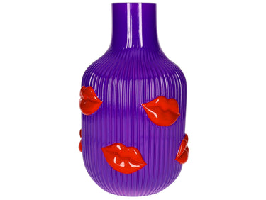 Giftcomany L'amour Vase Lippen lila 30cm Freisteller 1