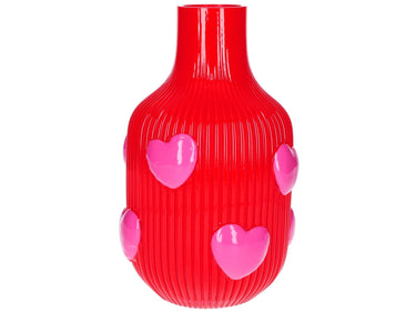 Giftcomany L'amour Vase Herzen rot 25cm Freisteller 1