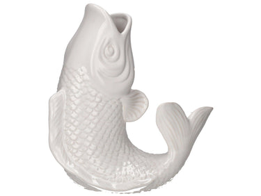 Giftcompany Mamsell Koi Fisch Vase S weiß 25cm Freisteller 1