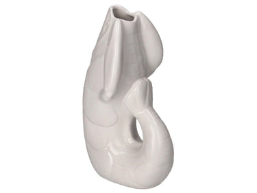 Giftcompany Madame Crevette Hummer Vase S weiss 26,7cm Freisteller 1