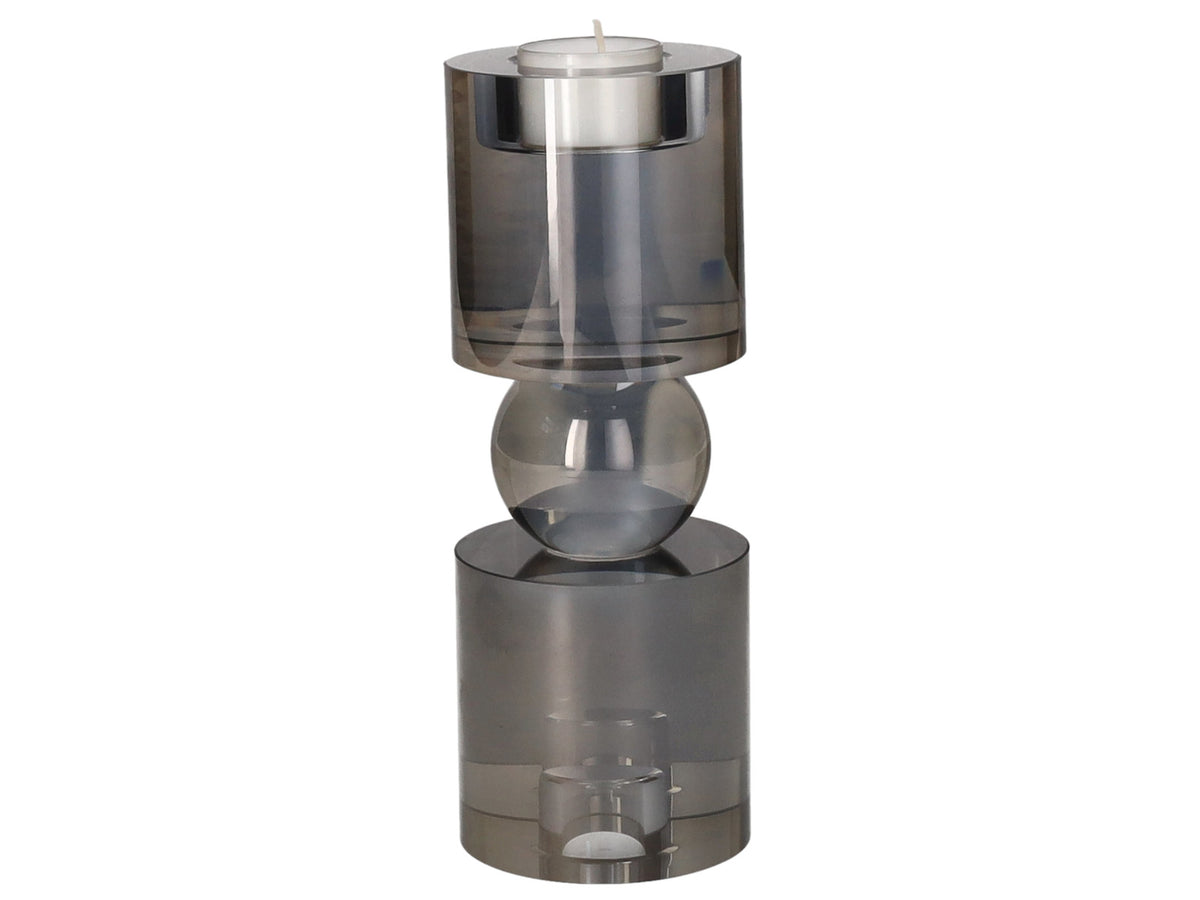 Giftcompany Sari Teelichthalter grau 21,5cm Freisteller 2