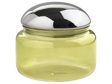 Giftcompany Voile Glasdose M grün/silber 10,5cm Freisteller 1