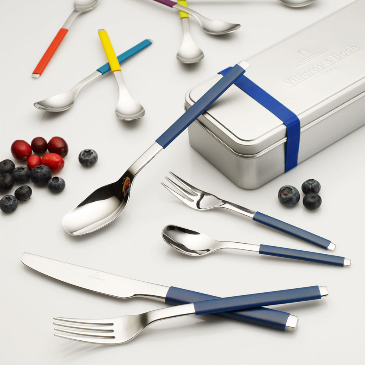 Villeroy & Boch S+ Blueberry Tafelbesteck 30 tlg. Lifestyle