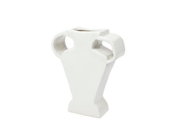 Broste Copenhagen Etta Vase Off White 24x8x30cm Freisteller
