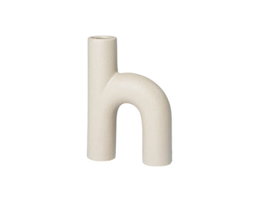 Broste Copenhagen Hector Vase Dove Grey 4,5x13x19cm Freisteller