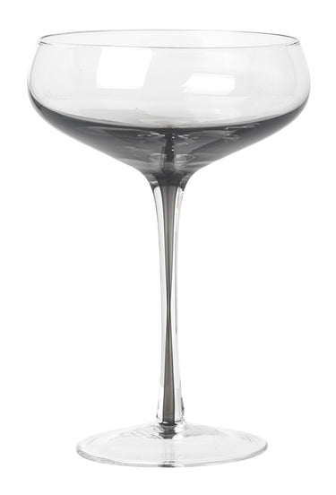 Broste Copenhagen Smoke Cocktailglas grey 16,3cm Freisteller