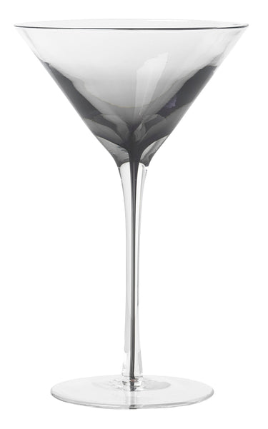 Broste Copenhagen Smoke Martiniglas grey 18,9cm Freisteller