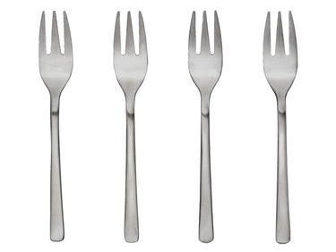 5710688143320 Broste Copenhagen HUNE Kuchengabel brushed satin 4tlg. Freisteller