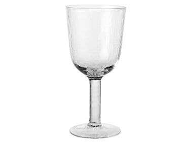 Broste Copenhagen Hammered Rotweingläser klar 0,4l 4er Set Freisteller 1