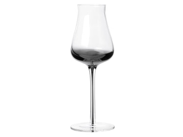 Broste Copenhagen SMOKE Spirituosen Glas klar/grau 0,15l 4er Set Freisteller 1