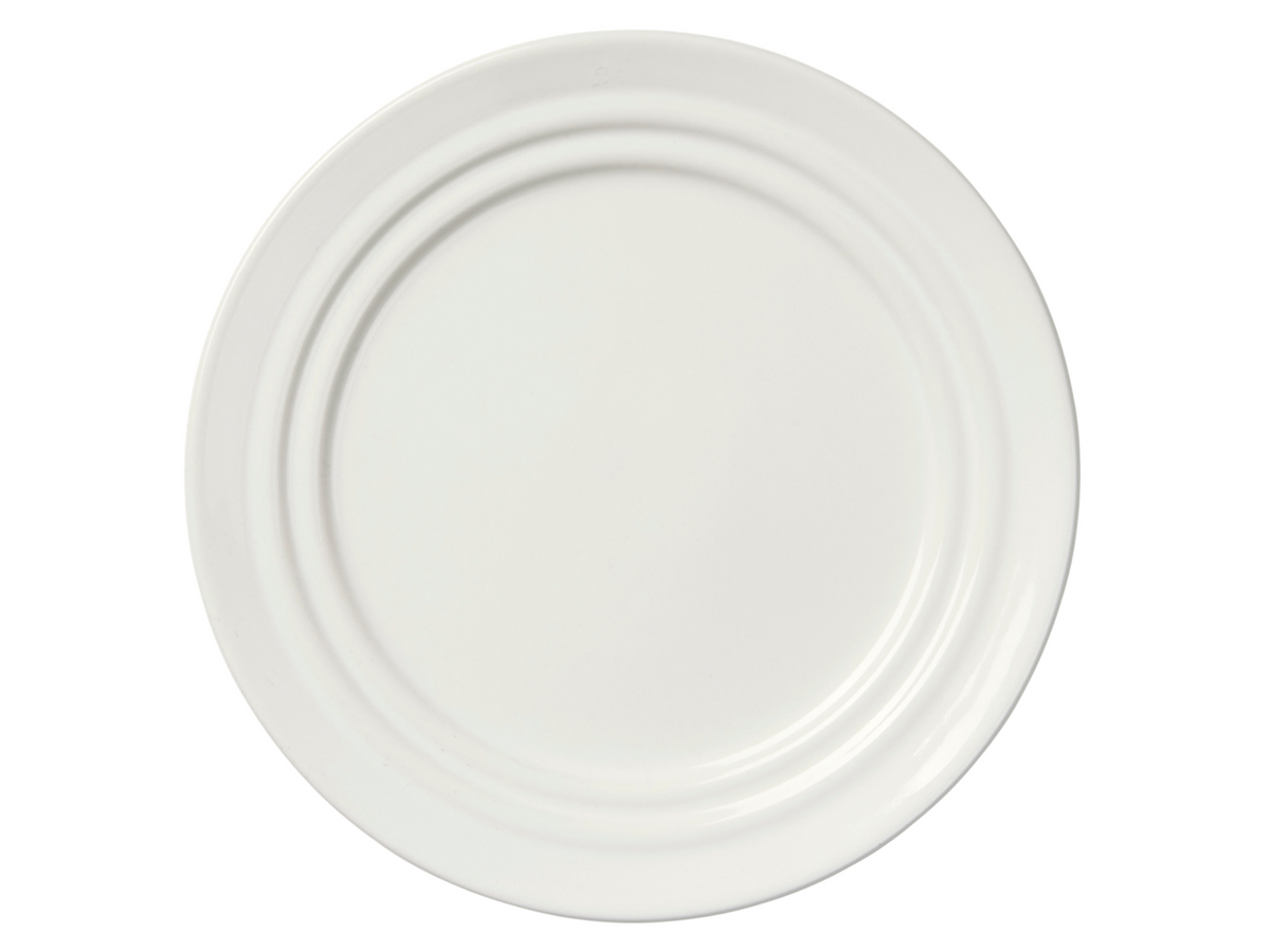 Broste Copenhagen Stevns Brotteller chalk white 16cm Freisteller 1