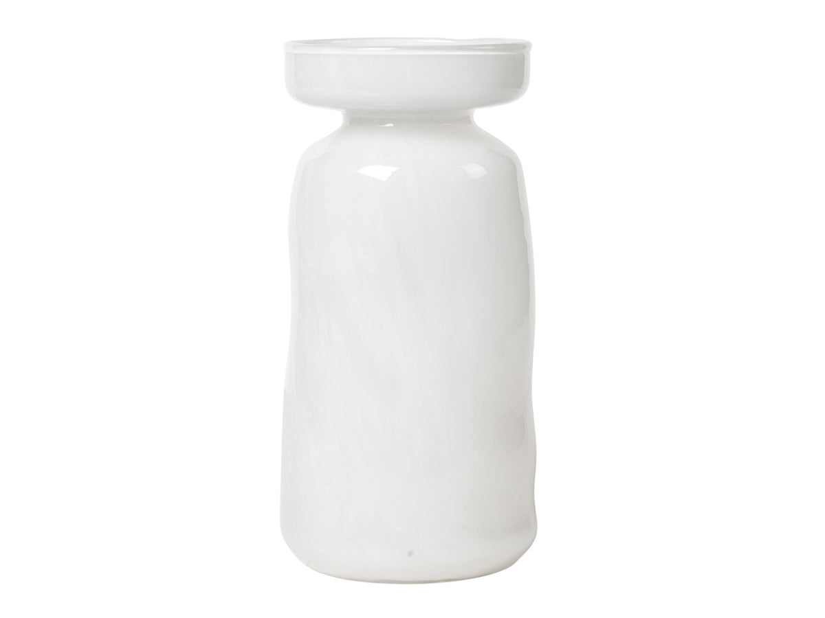 Broste Copenhagen Solai Vase white 19,5cm Freisteller 1