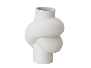 Rosenthal Node Weiss matt Vase 14 cm Freisteller 1