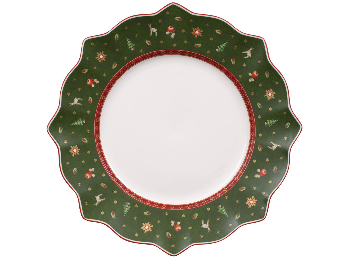 Villeroy & Boch Toy's Delight Speiseteller grün 29 cm Freisteller