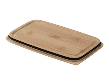 Rösle FLEXX 2GO Brotzeitdeckel eckig mit Clips 26x16,2cm 1,5l Freisteller 1