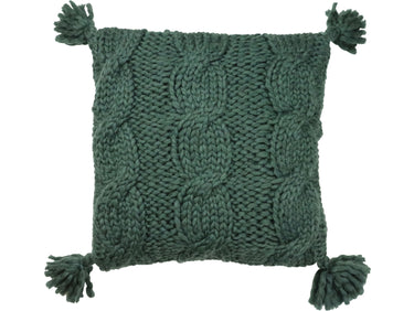 Hoff-Interieur Gstaad grün Strickkissenhülle 45x45cm (1 Stück)