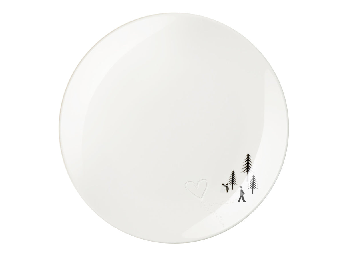 ASA joy Dessertteller heart in the snow 21cm Freisteller 1