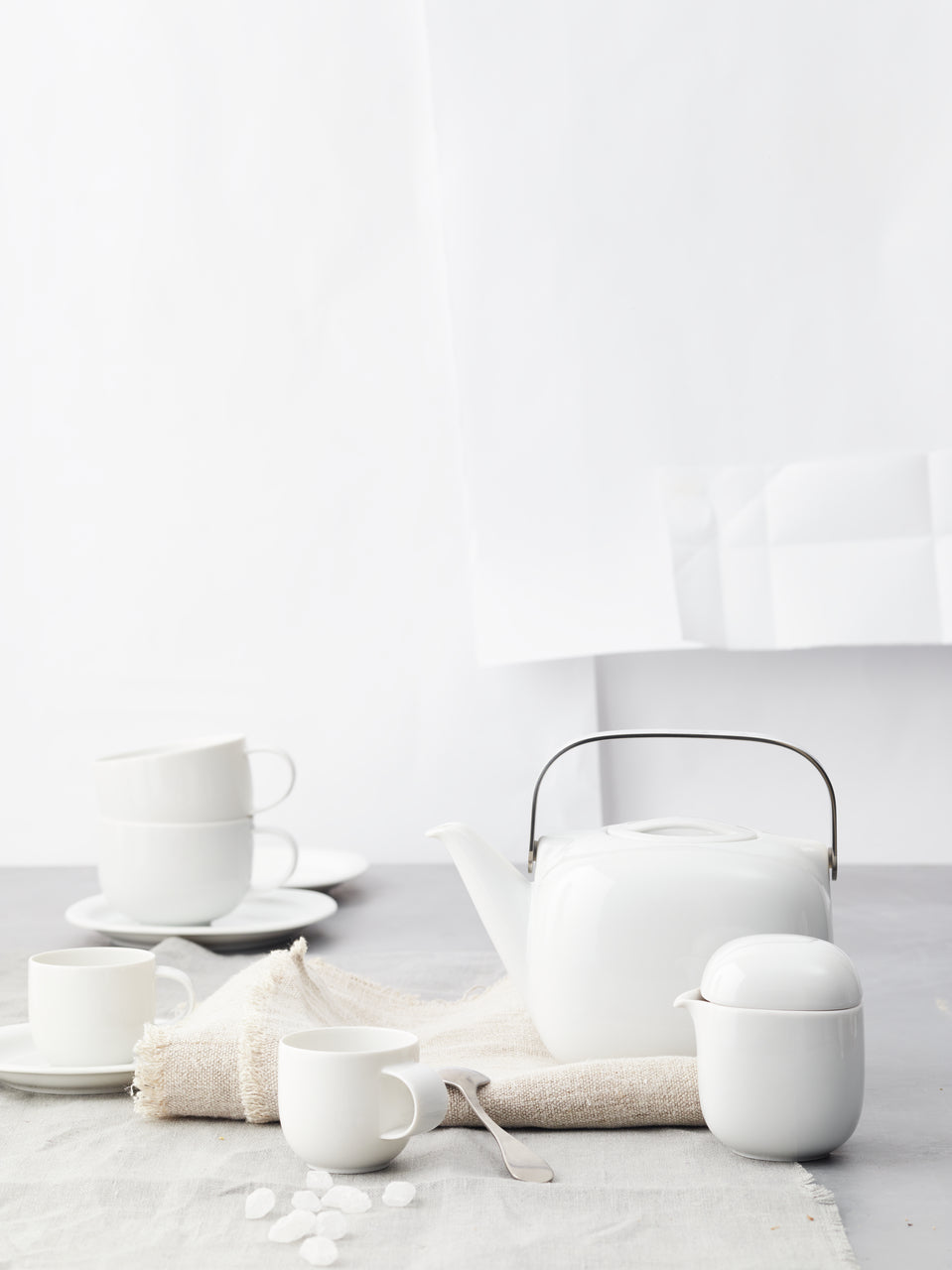 Rosenthal Suomi Weiss Schüssel mittel 19 cm Lifestyle 2