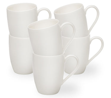 vivo V & B Group Basic White Becher mit Henkel Set 6tlg Freisteller