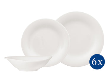 vivo V & B Group Essential White Dinner-Set 18tlg Freisteller 1