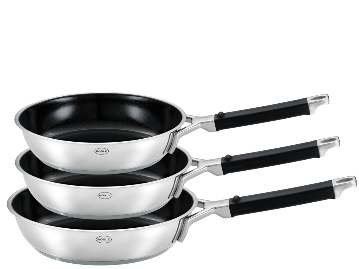 Rösle Silence® Pro Bratpfannen-Set Keramik ProCeraPlus 2tlg. 24, 28 cm