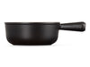 Le Creuset Caquelon Tradition schwarz matt 20cm Freisteller 5