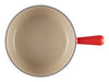 Le Creuset Caquelon Tradition kirschrot 24cm Freisteller 2