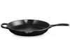 Le Creuset Brat- und Servierpfanne Signature rund schwarz matt 30cm Freisteller 1