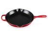 Le Creuset Brat- und Servierpfanne Signature rund kirschrot 30cm Freisteller 4