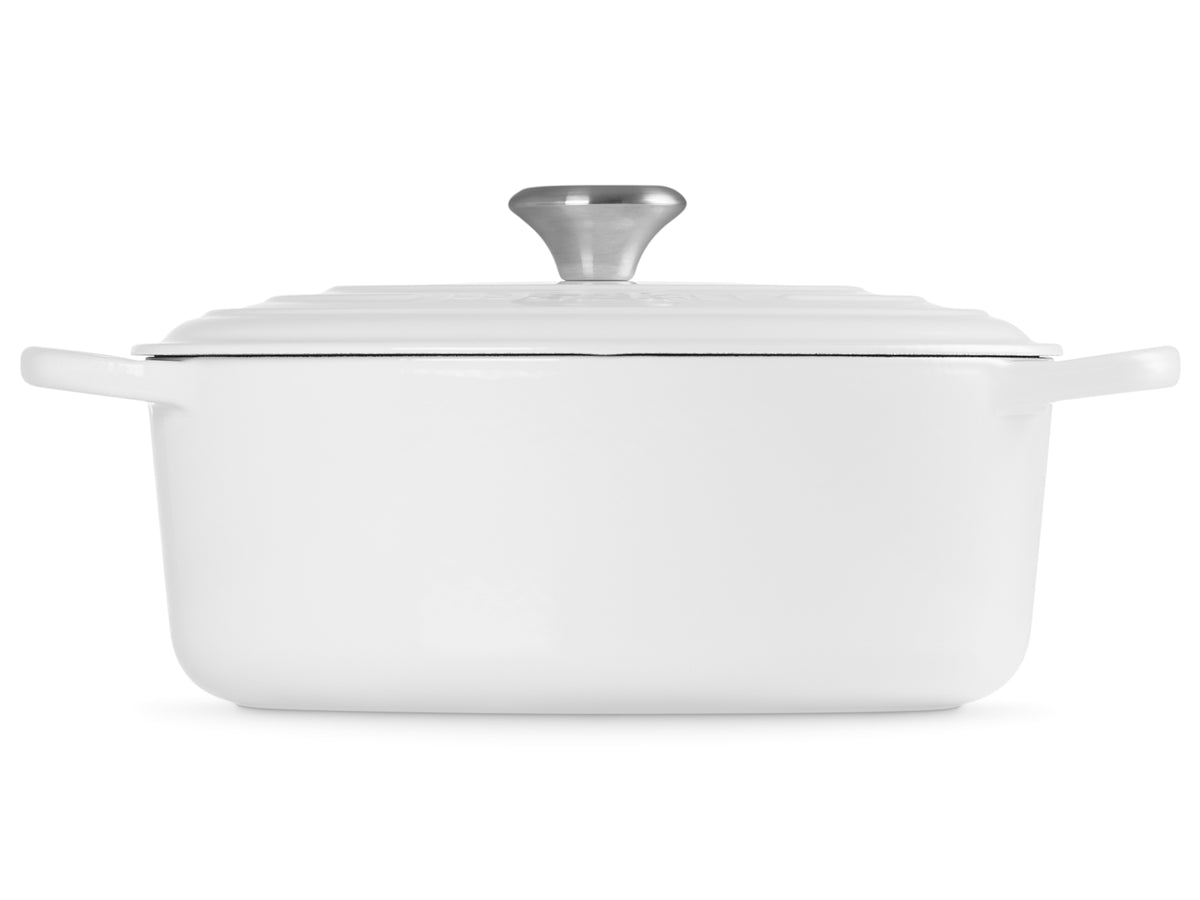 Le Creuset Bräter Signature oval weiss 29cm Freisteller 3