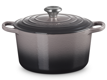 Le Creuset Bräter Signature rund flint 24cm Freisteller 1