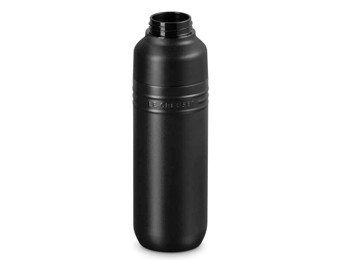 Le Creuset On The Go Trinkflasche schwarz matt 500ml Freisteller 3