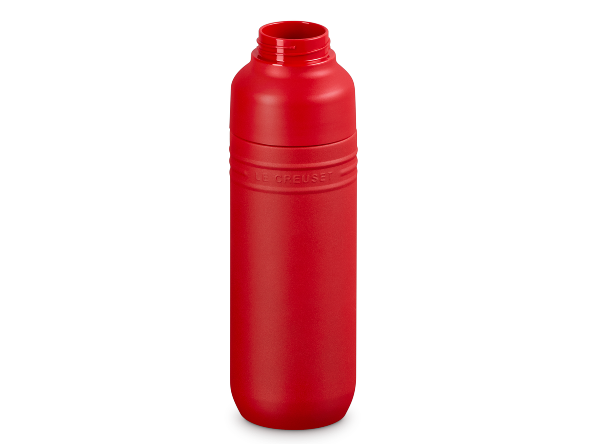 Le Creuset On The Go Trinkflasche kirschrot 500ml Freisteller 3