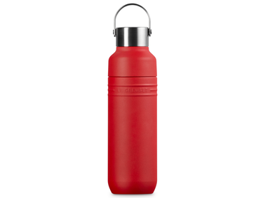Le Creuset On The Go Trinkflasche kirschrot 500ml Freisteller 1