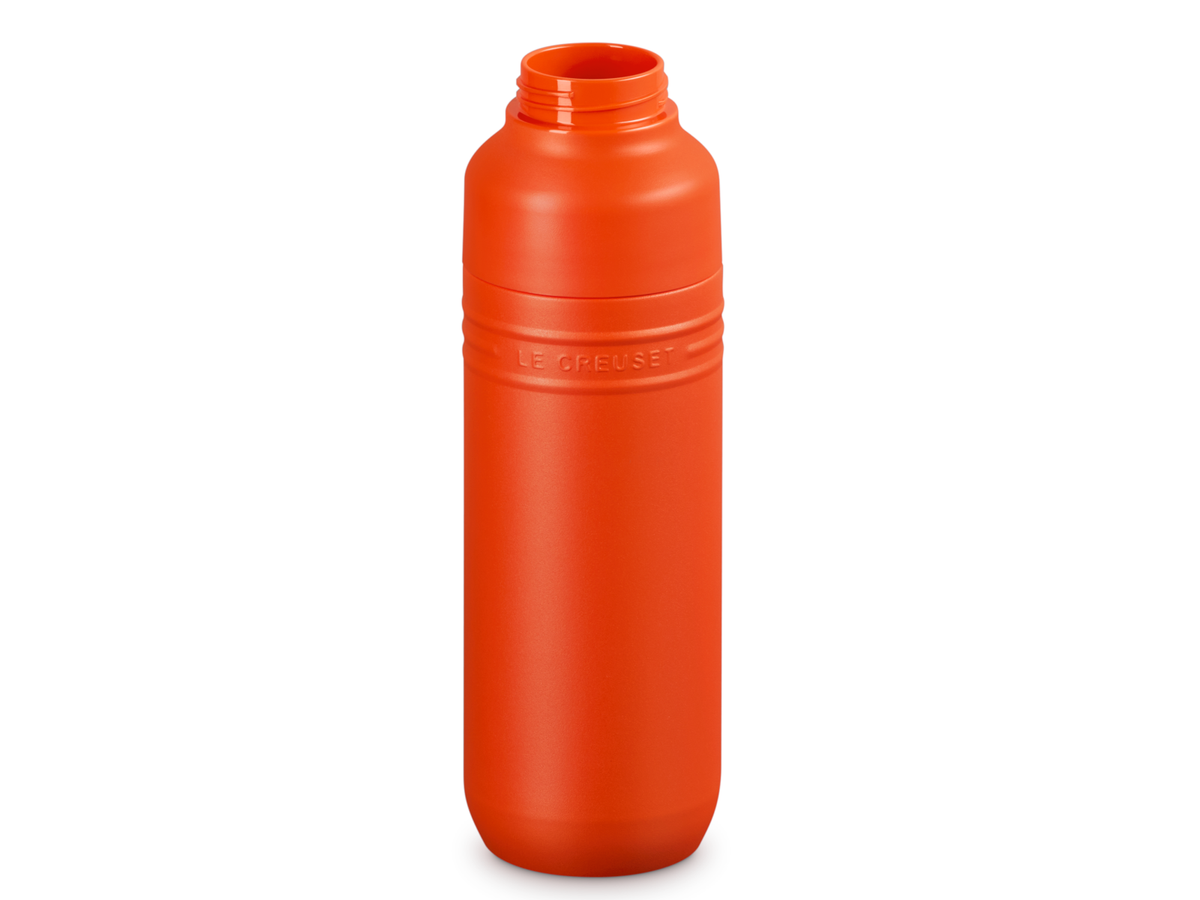 Le Creuset On The Go Trinkflasche ofenrot 500ml Freisteller 3