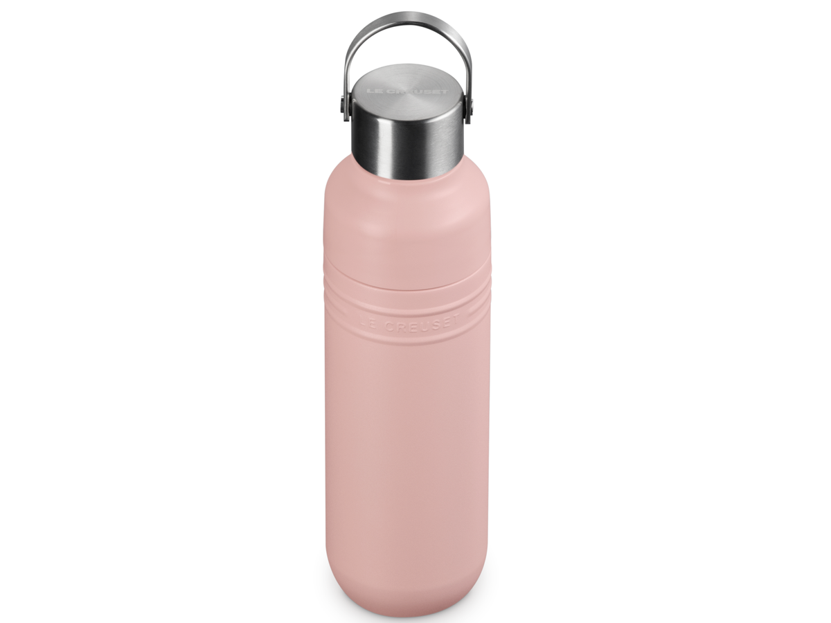 Le Creuset On The Go Trinkflasche shell pink 500ml Freisteller 2
