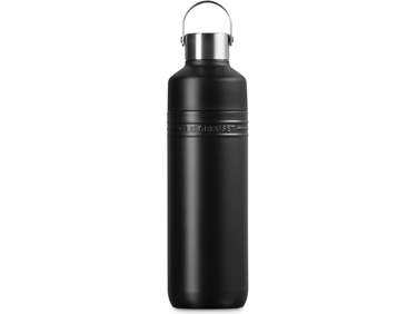 Le Creuset On The Go Trinkflasche schwarz matt 1l Freisteller 1