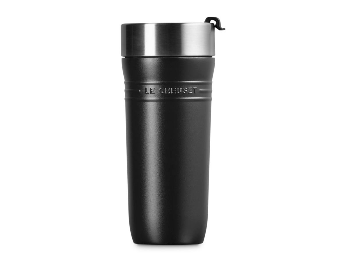 Le Creuset On The Go Thermobecher schwarz matt 350ml Freisteller 4