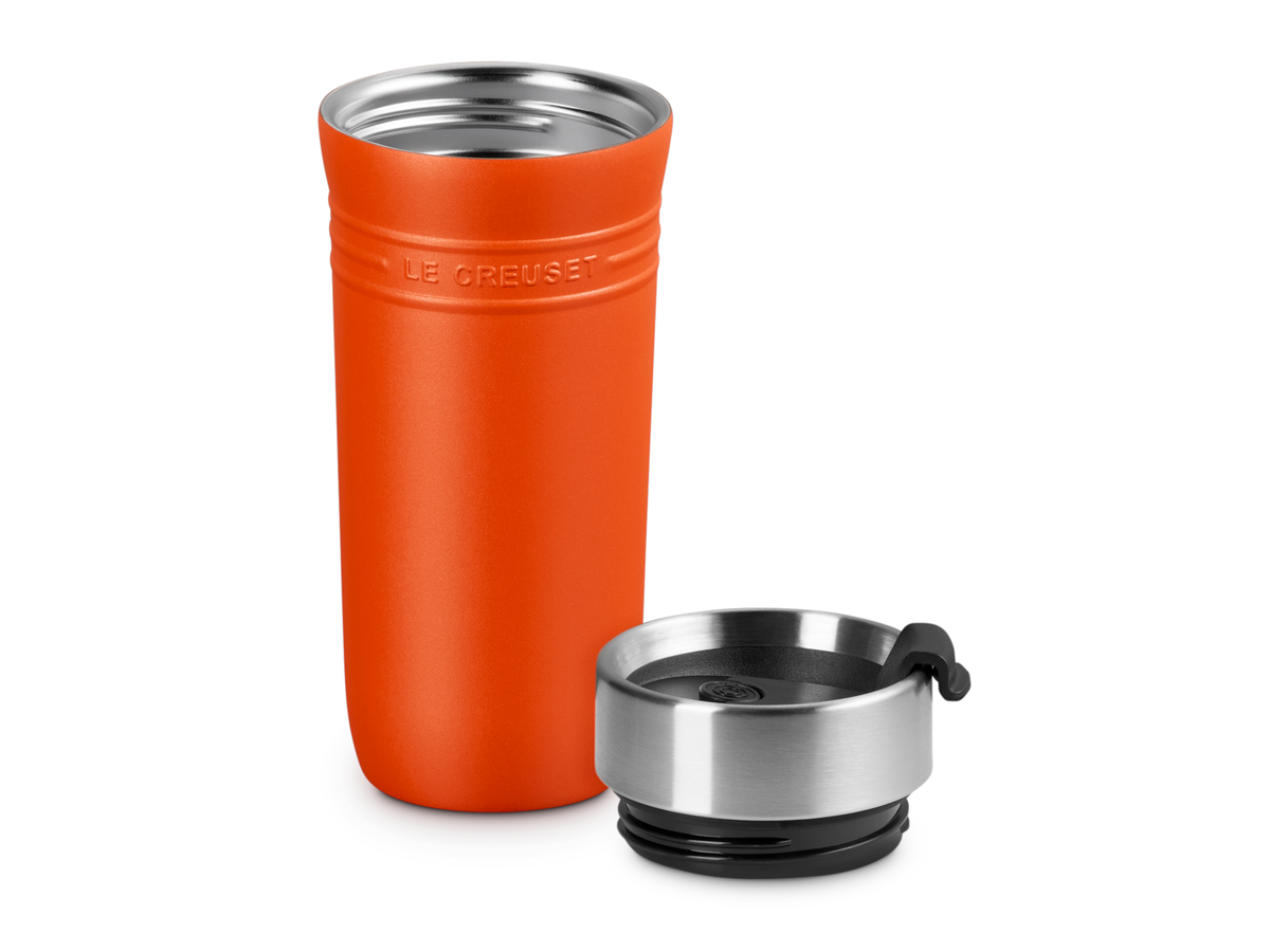 Le Creuset On The Go Thermobecher ofenrot 350ml