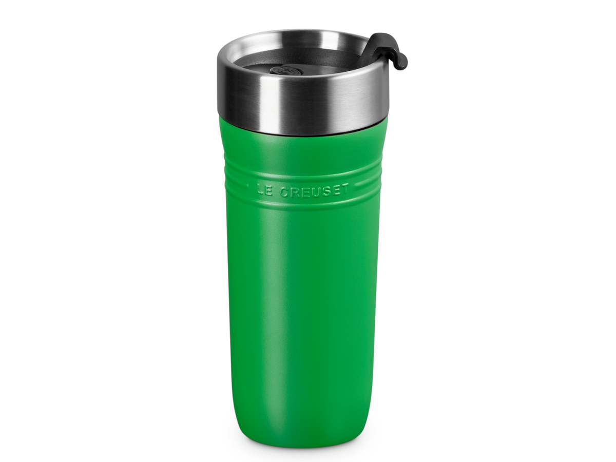 Le Creuset On The Go Thermobecher bamboo green 350ml Freisteller 1