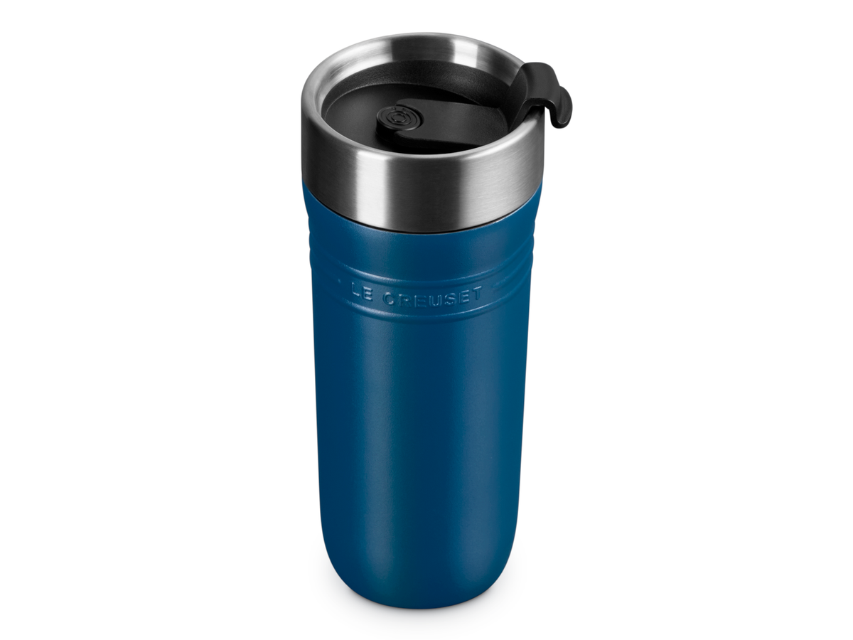 Le Creuset On The Go Thermobecher deep teal 350ml Freisteller 3