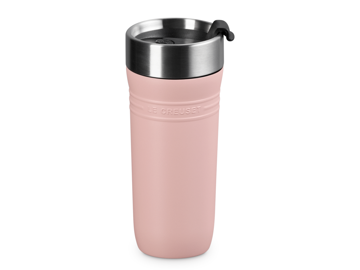 Le Creuset On The Go Thermobecher shell pink 350ml Freisteller 1