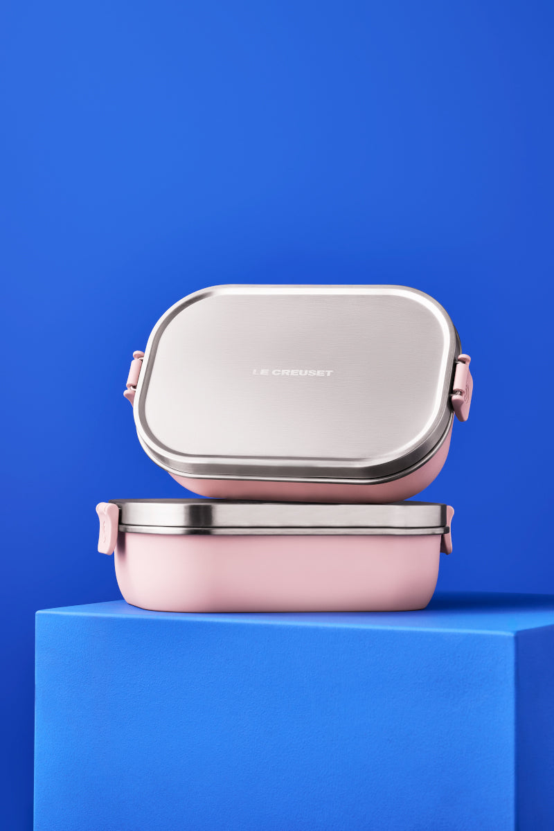 Le Creuset On The Go Lunchbox shell pink 900ml Lifestyle 7