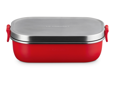 Le Creuset On The Go Lunchbox kirschrot 900ml Freisteller 1