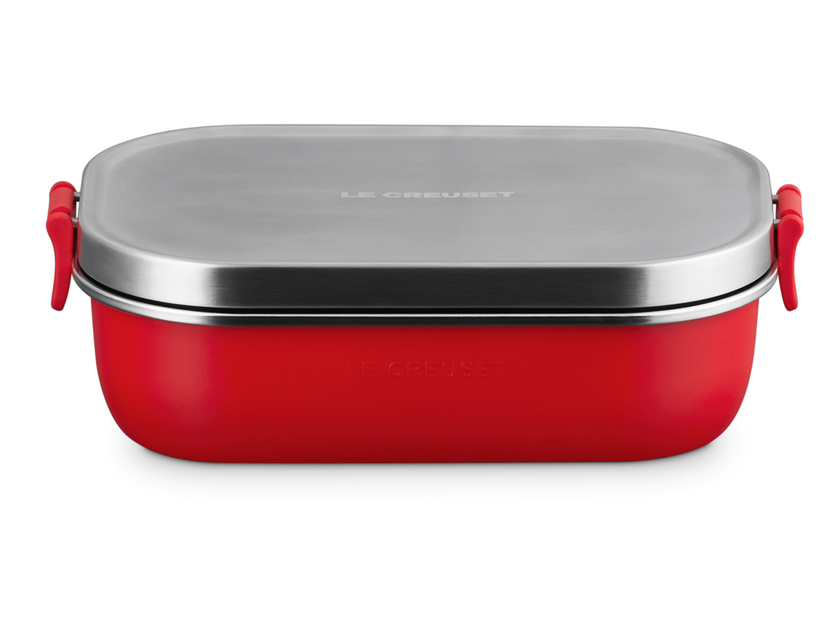 Le Creuset On The Go Lunchbox kirschrot 900ml Freisteller 1