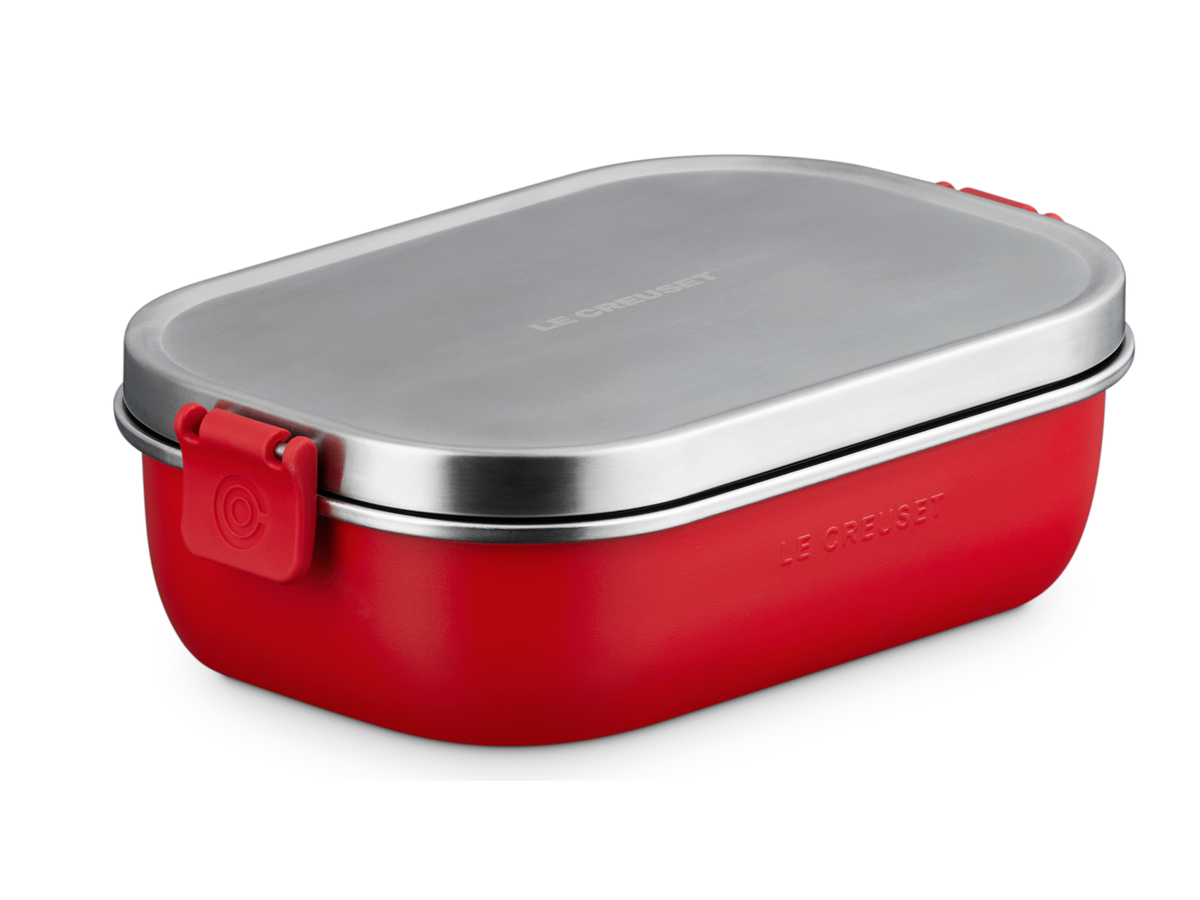 Le Creuset On The Go Lunchbox kirschrot 900ml Freisteller 2