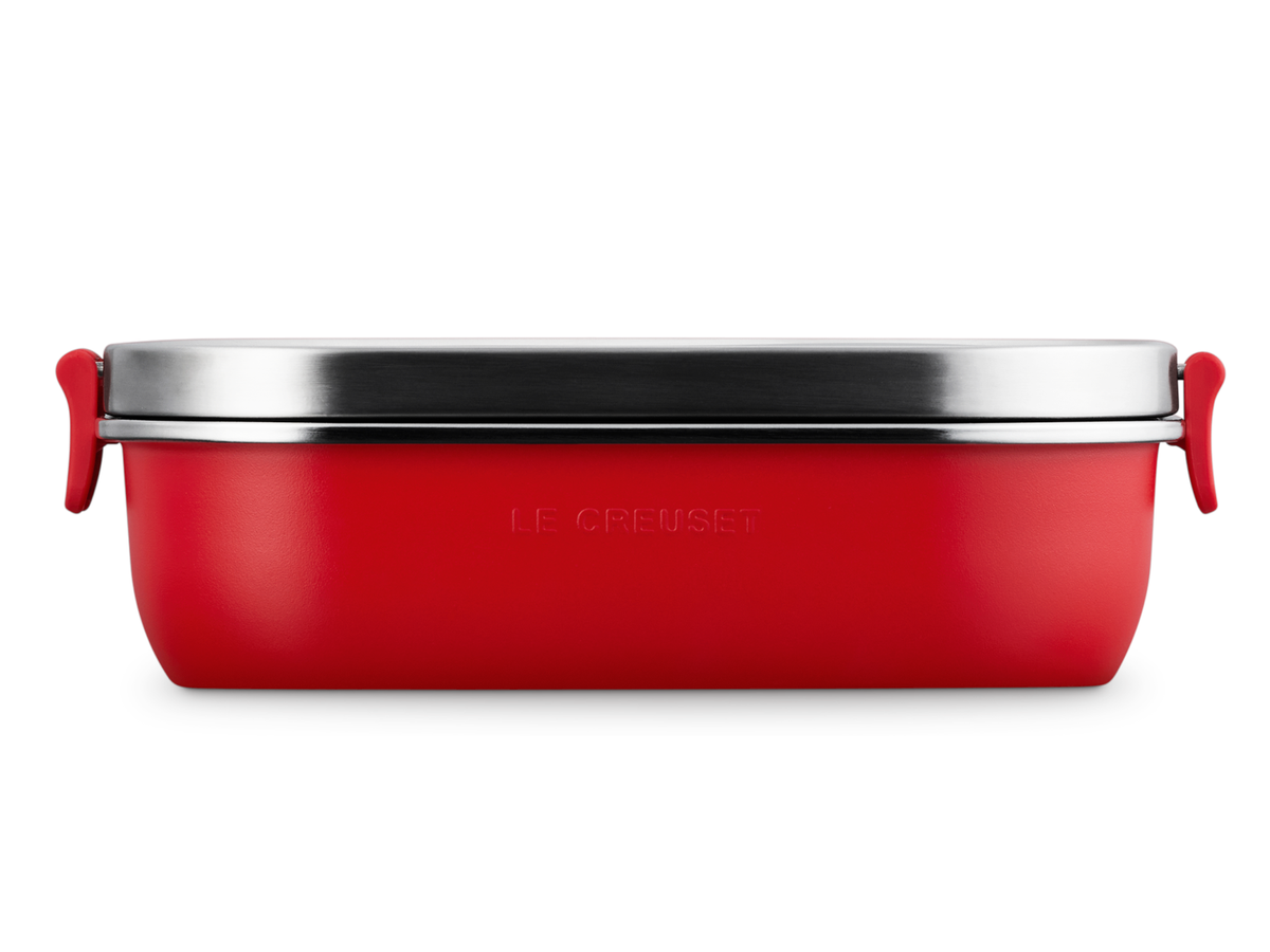 Le Creuset On The Go Lunchbox kirschrot 900ml Freisteller 4