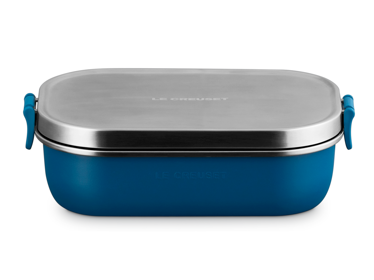 Le Creuset On The Go Lunchbox deep teal 900ml Freisteller 1